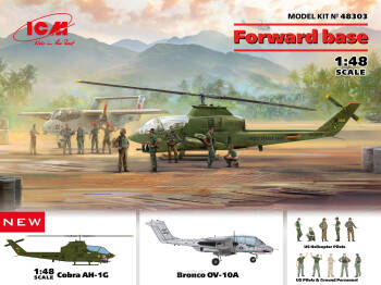 OV-10A Bronco & AH-1G - Forward base
