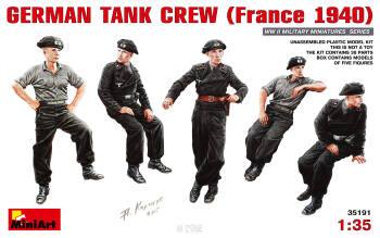 German Tank Crew France 1940