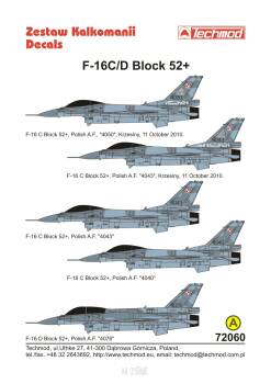 F-16 C/D Block 52+
