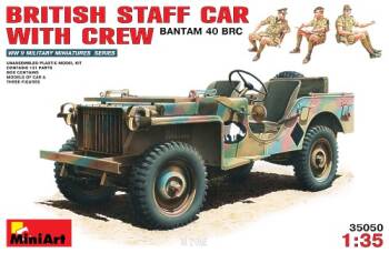 British Staff Car w/Crew