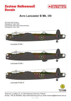 Avro Lancaster B Mk. I/III