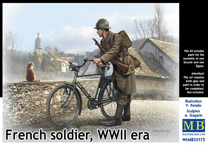 French Soldier, WWII era