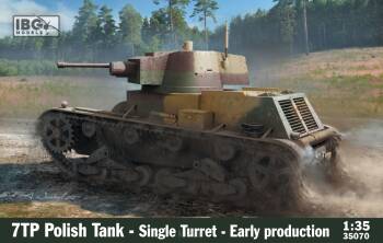 7TP Polish Tank Single Turret - Early