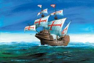 Conquistadores Ship "San Gabriel" XVI wiek