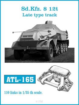 Sd.Kfz. 8 12t Late type track