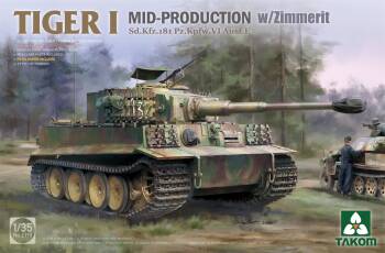 Tiger I Sd.Kfz.181 Mid-Production w/Zimmerit