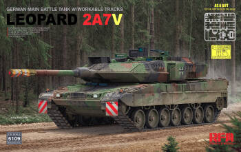 German MBT w/Workable Tracks Leopard 2A7V